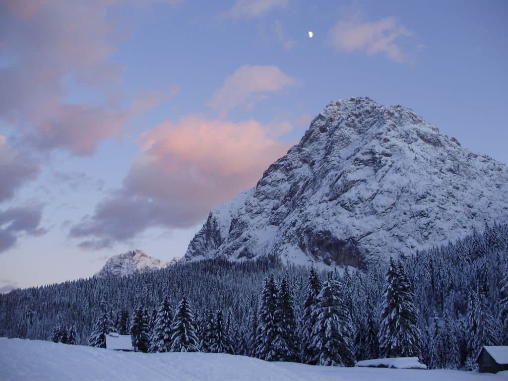 Il Monte Siera all'alba